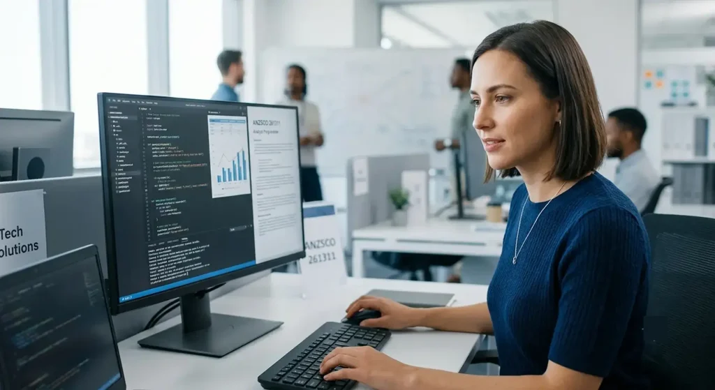Analyst Programmer designing and developing software applications