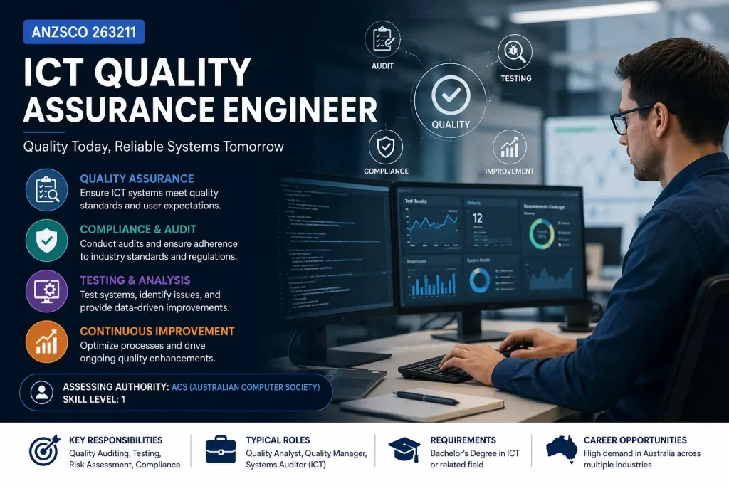 ICT Quality Assurance Engineer ANZSCO 263211