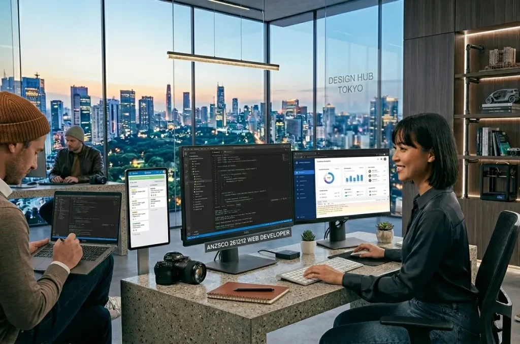 Web Developer building and managing responsive websites