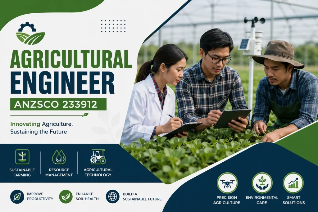 Agricultural Engineer ANZSCO 233912 in smart farming