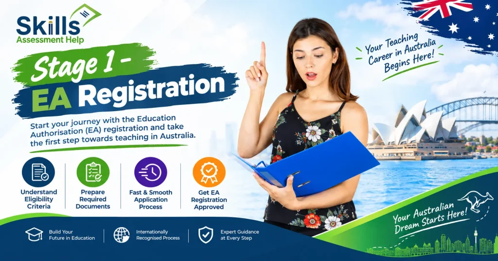Stage 1 - EA Registration Services Australia